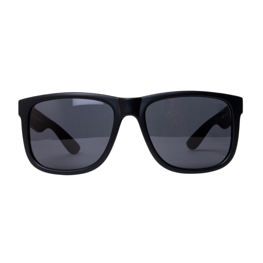 ANTEOJO DE SOL,ALIEN-Negro con Lentes Gris Oscuros, Polarizados, UV.