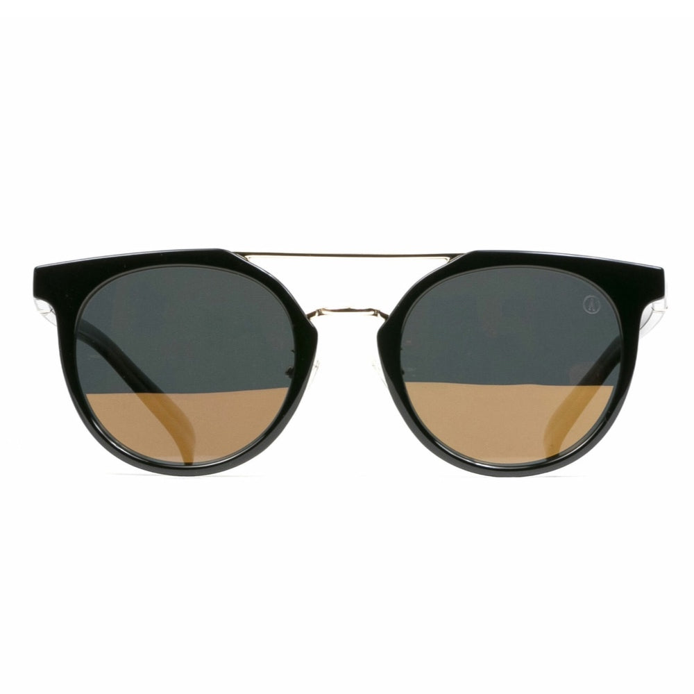 ANTEOJO DE SOL, MALIBU SKY-Negro/ Gold, Polarizado.