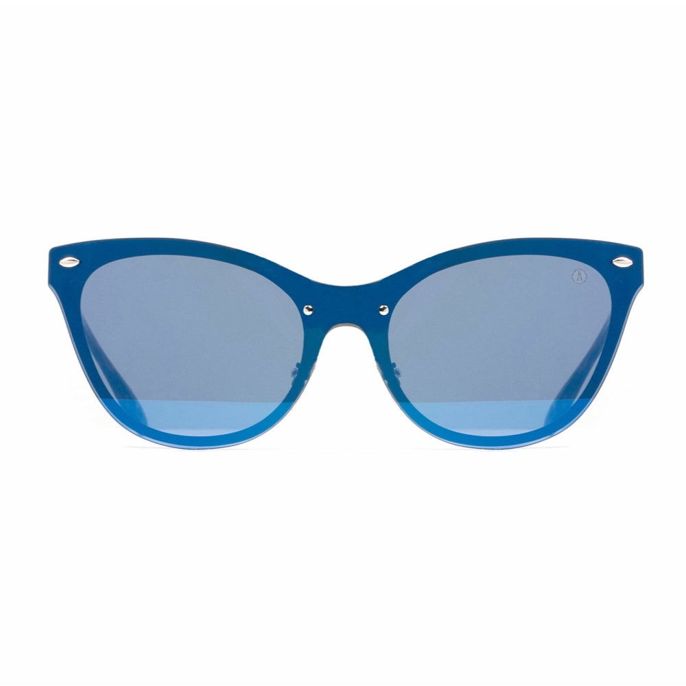 ANTEOJOS DE SOL, ROXANNE, Negro/ Azul Espejado