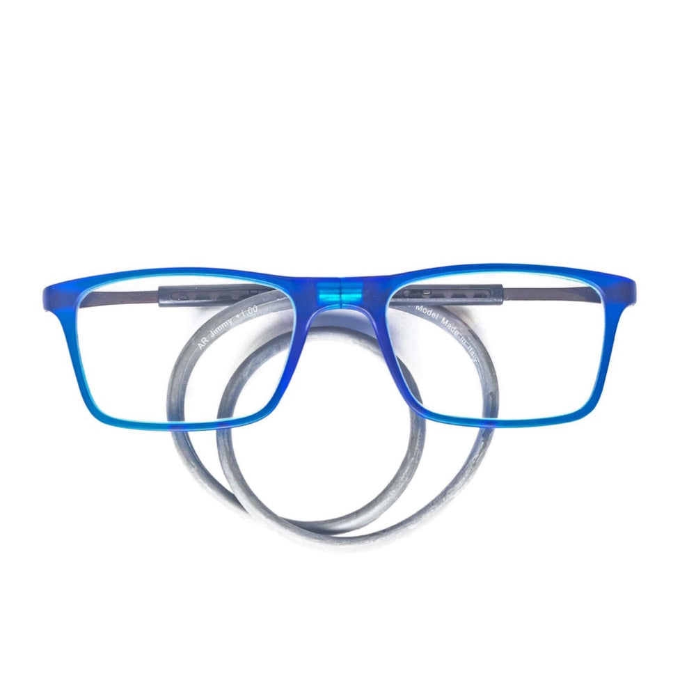 ANTEOJOS DE LECTURA MAGNÉTICO,JIMMY-BLUE, Lentes Orgánicos, UV Protección