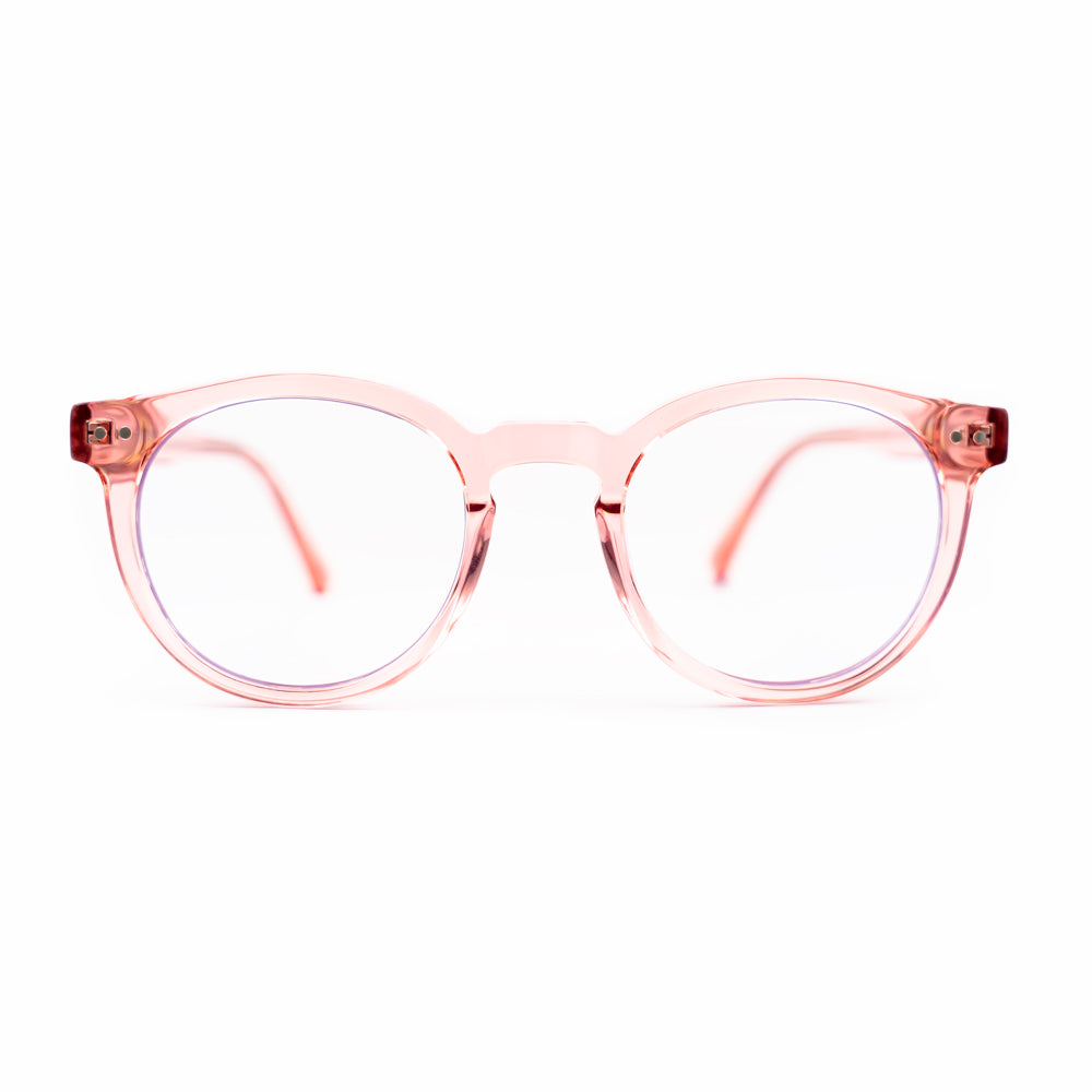 ANTEOJO ÓPTICO , MOD.SINCLAIR ,Crystal ROSE, Anti Blue Light