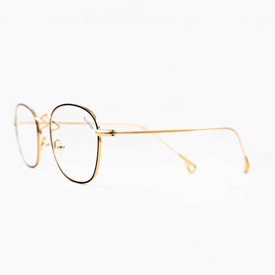 ANTEOJO ÓPTICO, JANE-Black-Gold