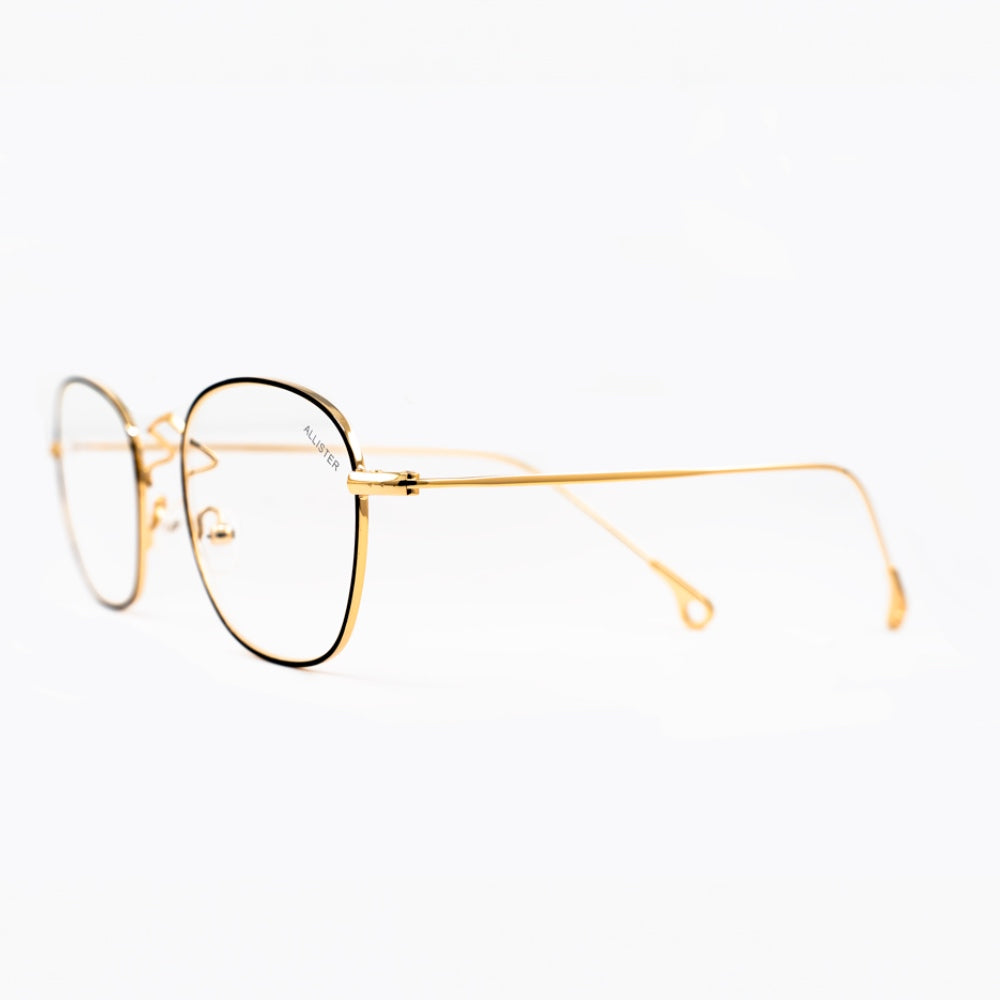ANTEOJO ÓPTICO, JANE-Black-Gold