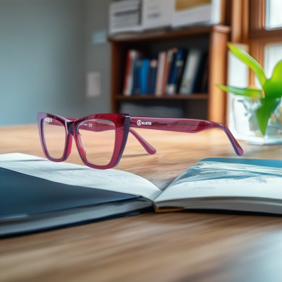 ANTEOJO ÓPTICO, BLAKE-RED, Anti Blue Light