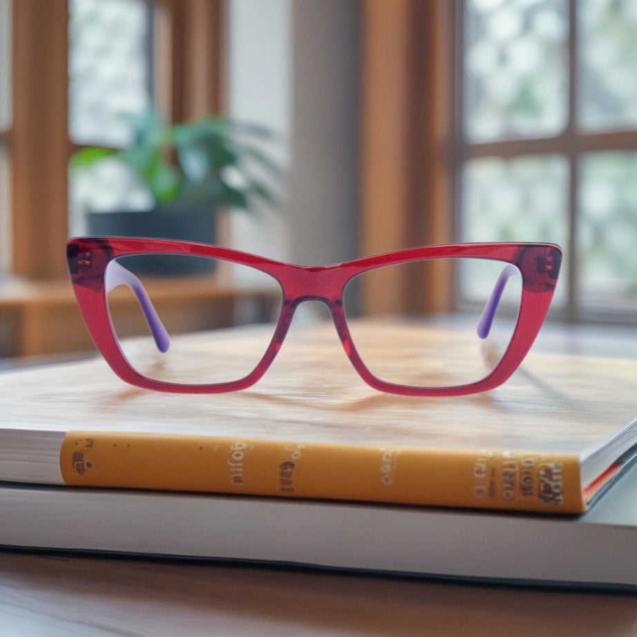 ANTEOJO ÓPTICO, BLAKE-RED, Anti Blue Light