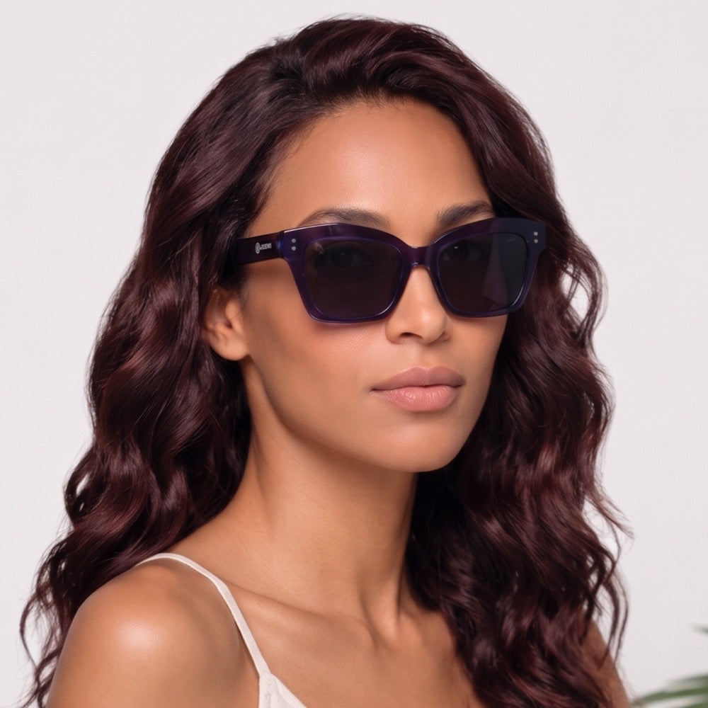 ANTEOJO DE SOL,CHLOE-DARK BLUE, Polarizados con Antireflejo