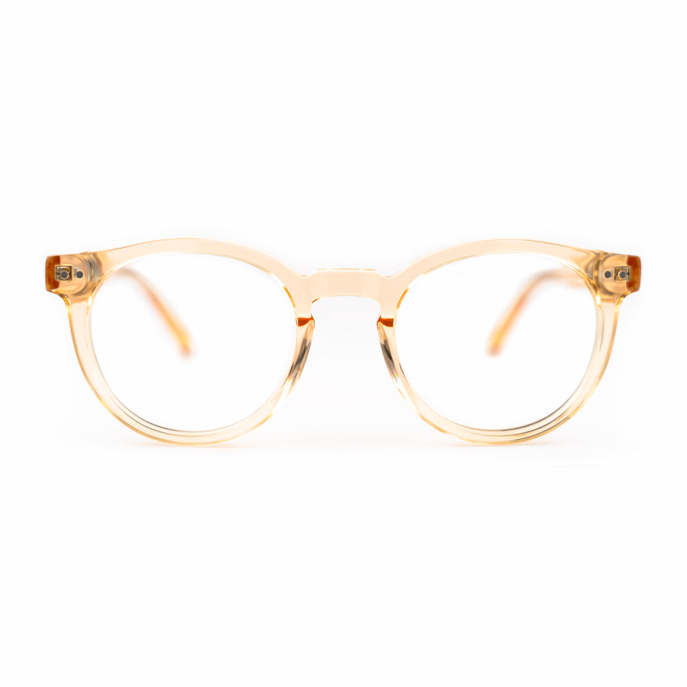 ANTEOJO ÓPTICOS , MOD.SINCLAIR ,Crystal NUDE, Anti Blue Light