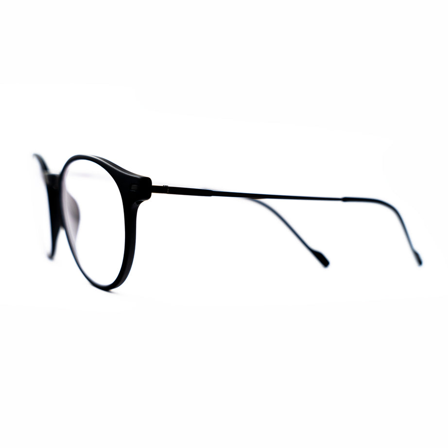 ANTEOJO ÓPTICO,MOD Connor II-Matte Black, Anti Blue Light