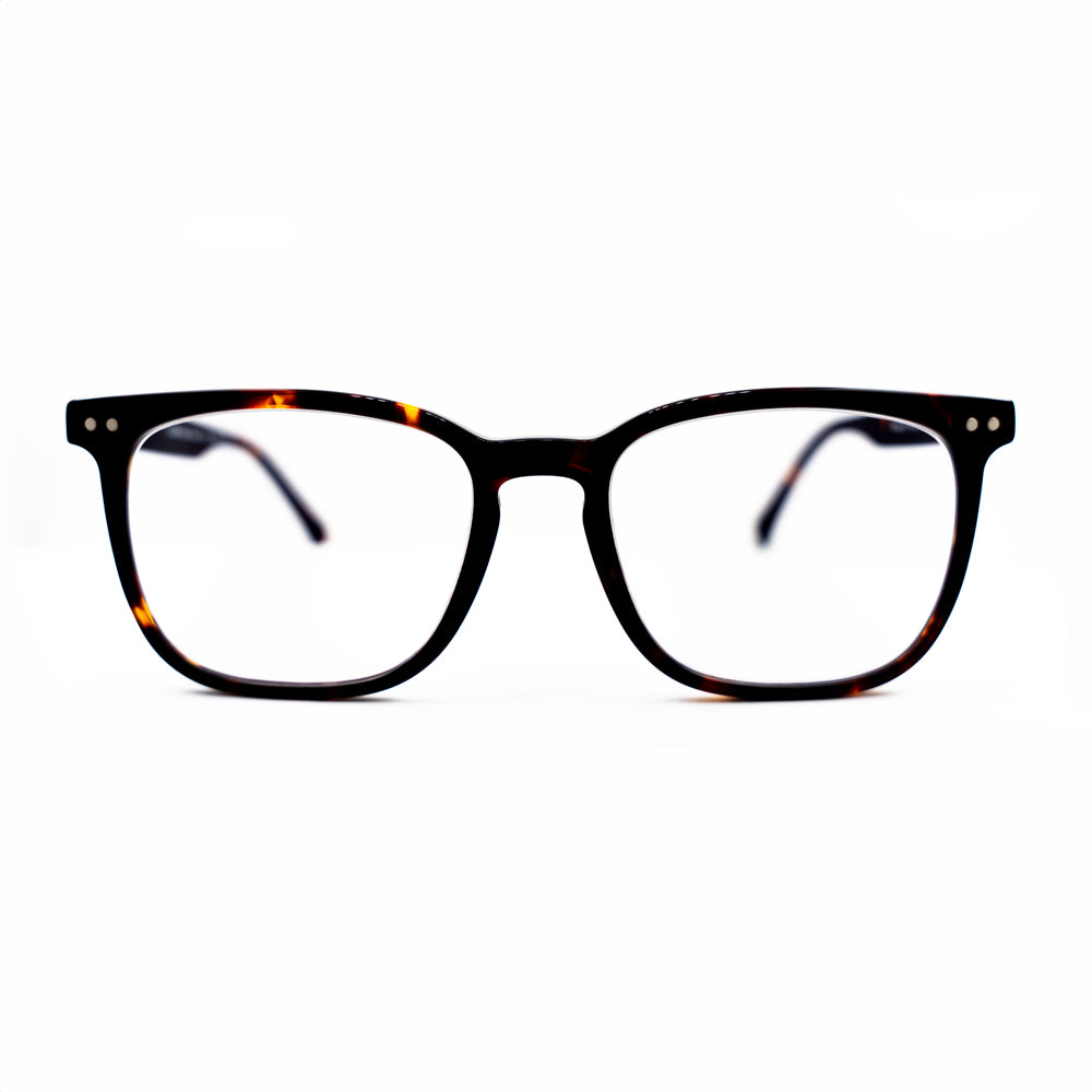 ANTEOJO ÓPTICO, MOD:OWEN-Tort. Brown, Clip On, Anti Blue Light