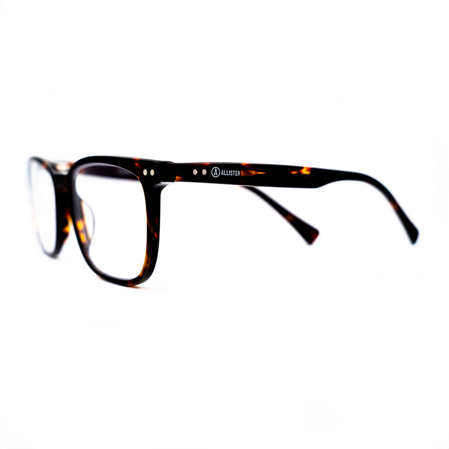 ANTEOJO ÓPTICO, MOD:OWEN-Tort. Brown, Clip On, Anti Blue Light