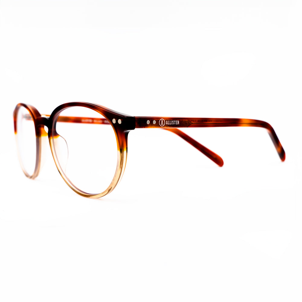 ANTEOJO ÓPTICO, MOD:HUNTER-Caramel Gradient, Anti Blue Light