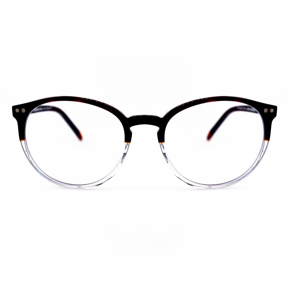 ANTEOJO ÓPTICO, MOD:HUNTER- Brown -Clear,Anti Blue Light .