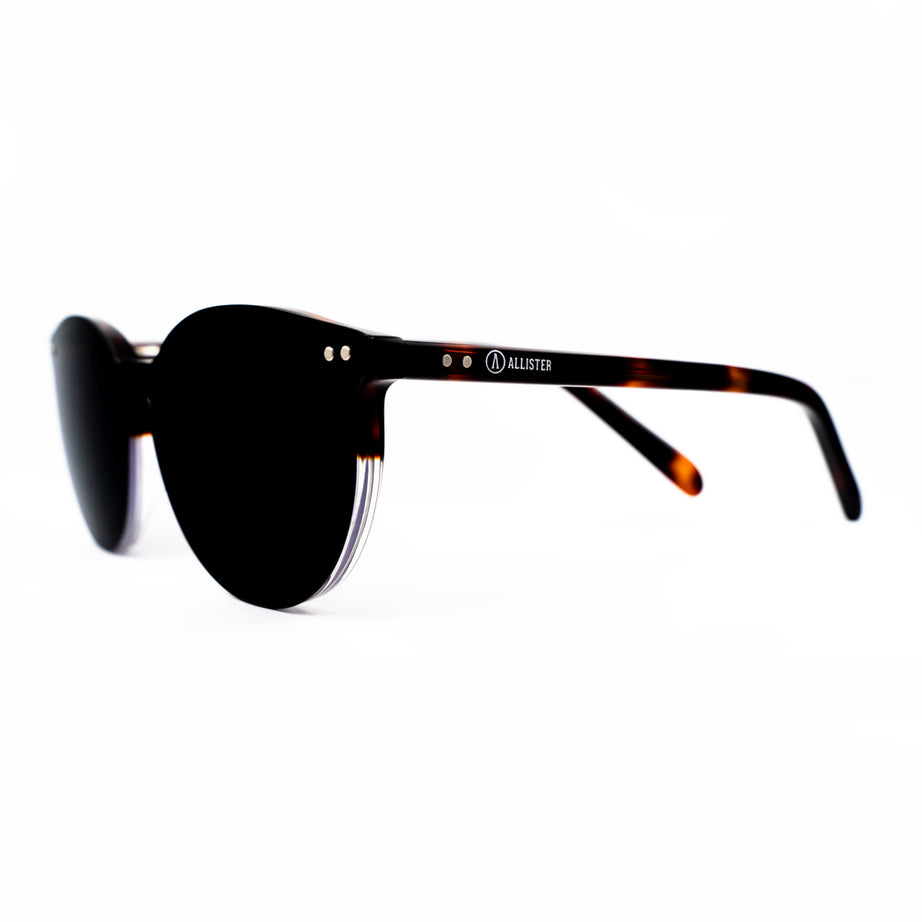 ANTEOJO ÓPTICO, MOD:HUNTER- Brown -Clear,Anti Blue Light .