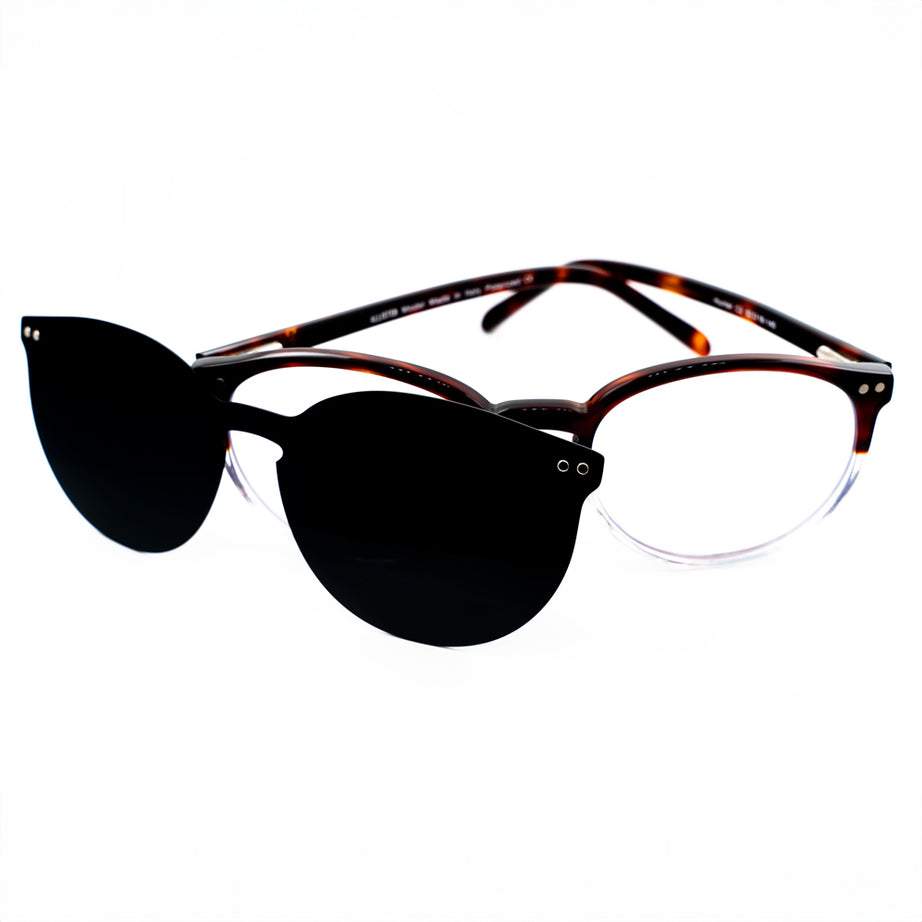 ANTEOJO ÓPTICO, MOD:HUNTER- Brown -Clear,Anti Blue Light .