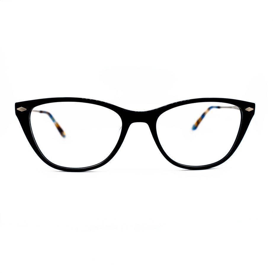 ANTEOJO ÓPTICO, MOD:GRACE, Black,Anti Blue Light.