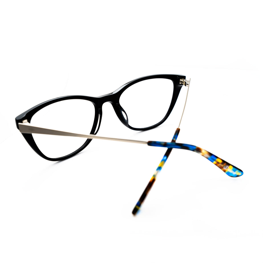 ANTEOJO ÓPTICO, MOD:GRACE, Black,Anti Blue Light.