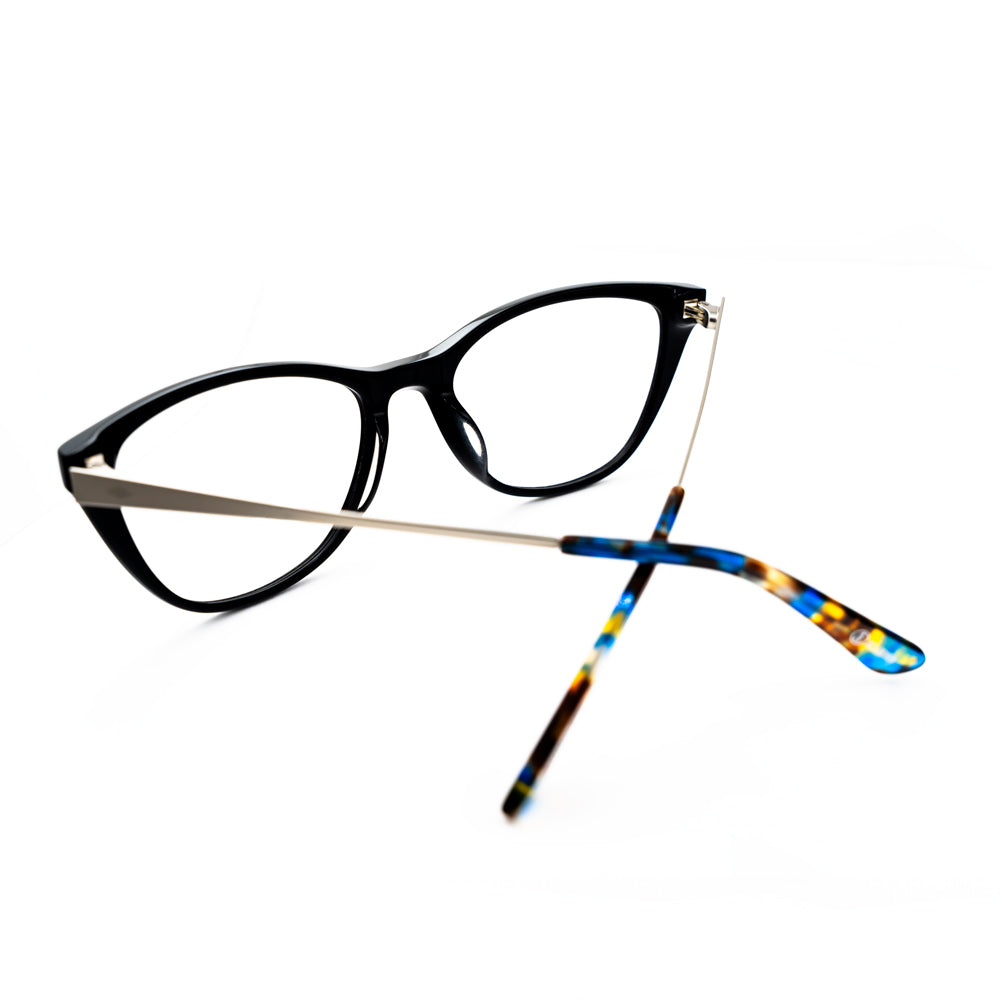 ANTEOJO ÓPTICO, MOD:GRACE, Black,Anti Blue Light.