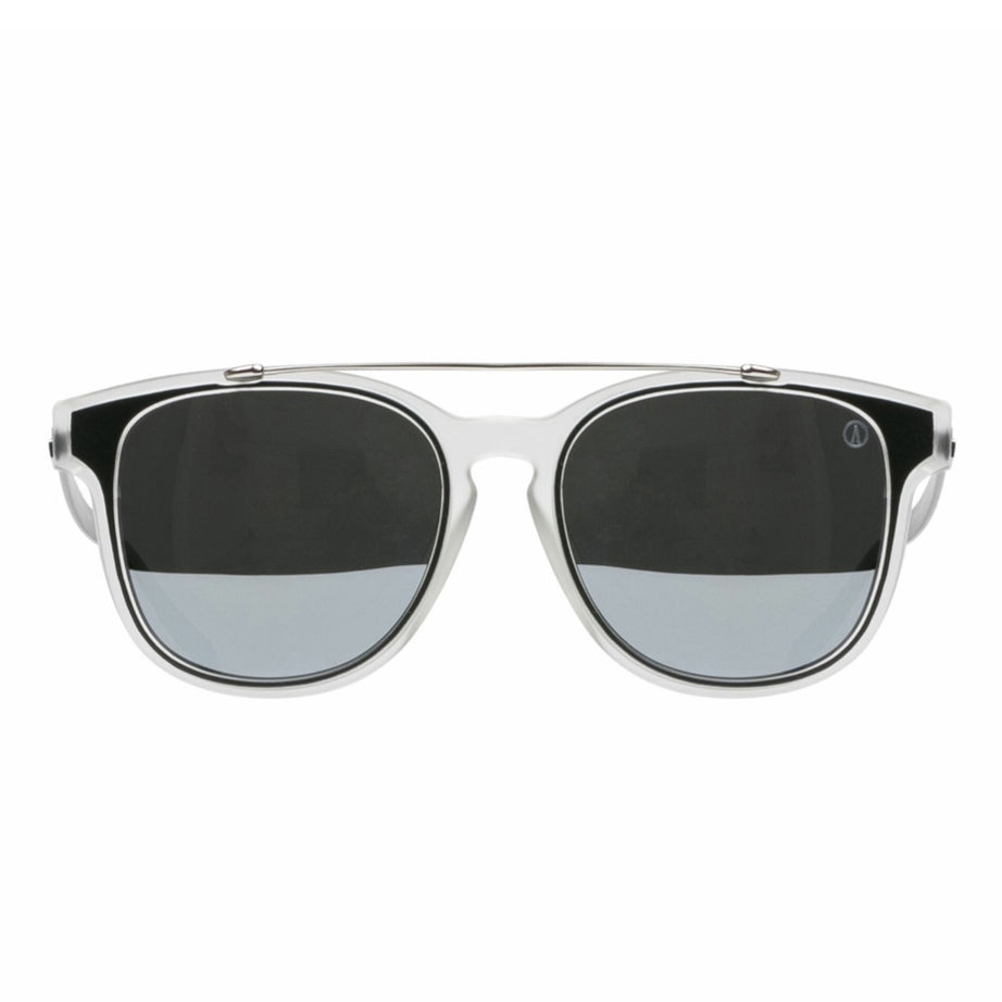 ANTEOJO DE SOL, FLY HIGH-Negro/ Gris Espejado