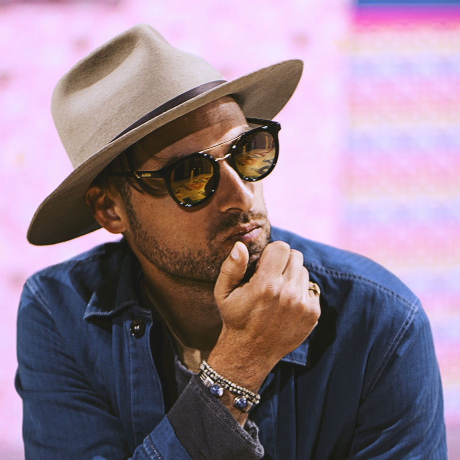 ANTEOJO DE SOL, MALIBU SKY-Negro/ Gold