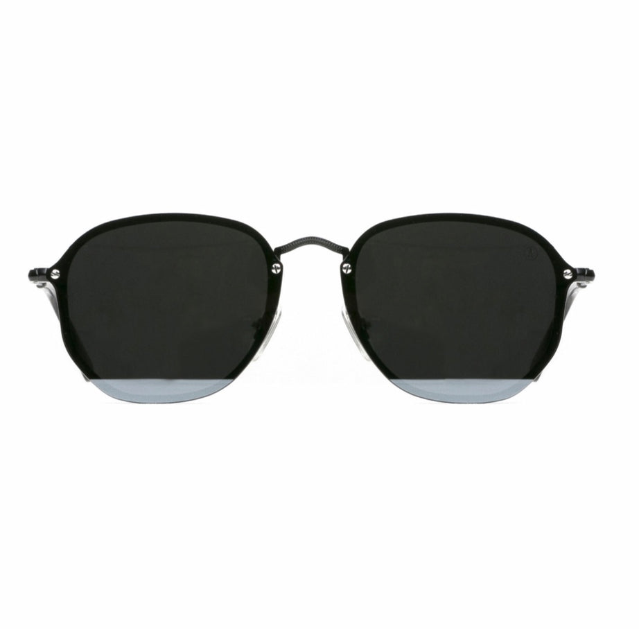 ANTEOJOS DE SOL, RYDER, Negro/ Gris Espejados