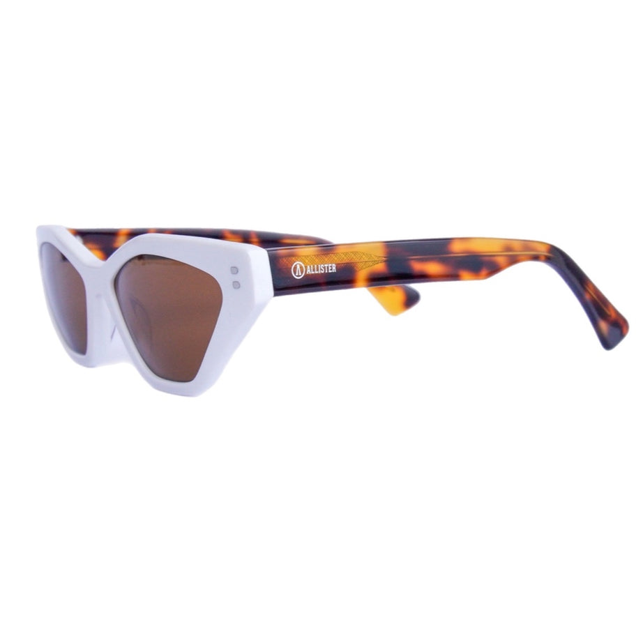 ANTEOJOS DE SOL, AMBER-Blanco-Jaspeado Marrón, Polarizados, UV, Antireflejos.