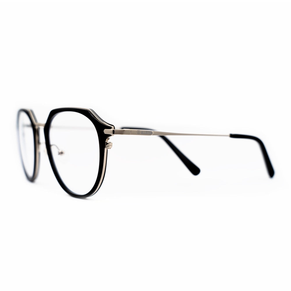 ANTEOJO ÓPTICO, CAROL NEGRO/ PLATEADO