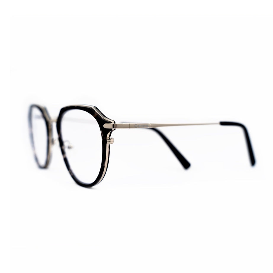 ANTEOJO ÓPTICO, CAROL  Animal Print Gris