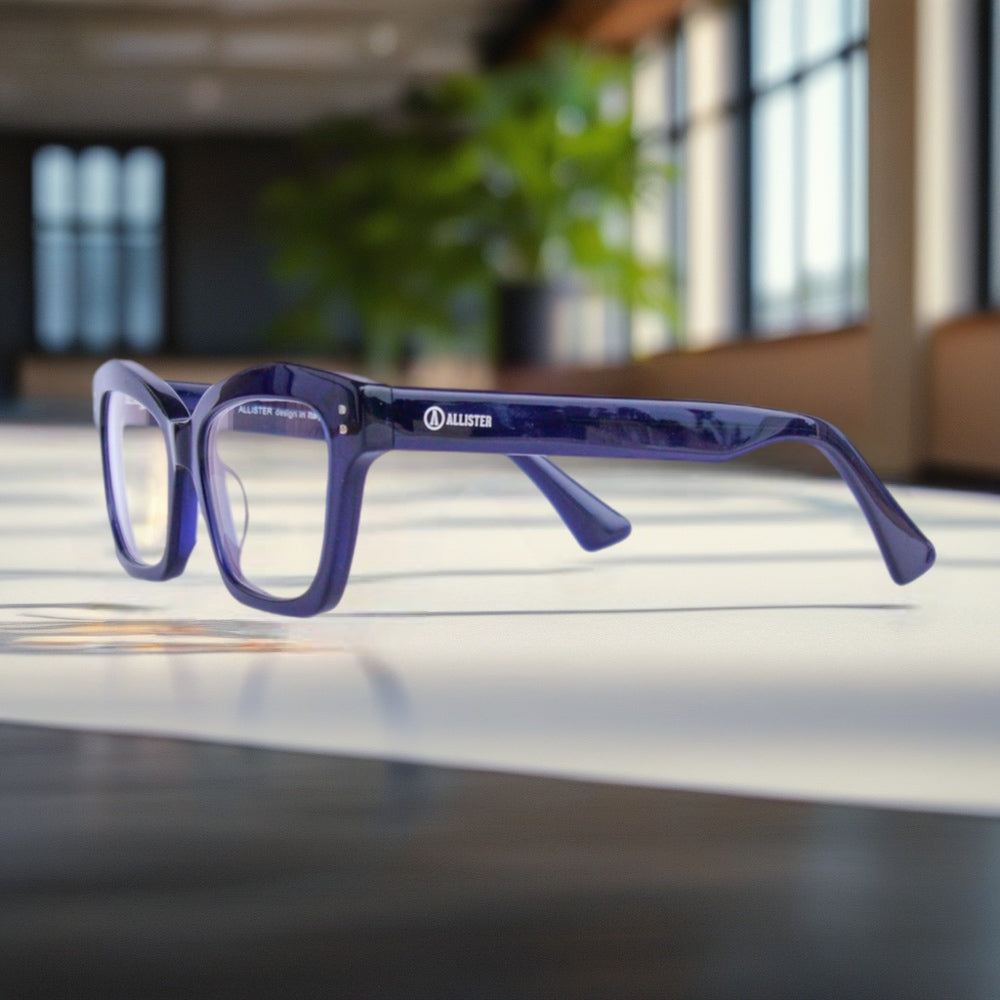 ANTEOJO ÓPTICO, CHLOE-DARK BLUE, Anti Blue Light